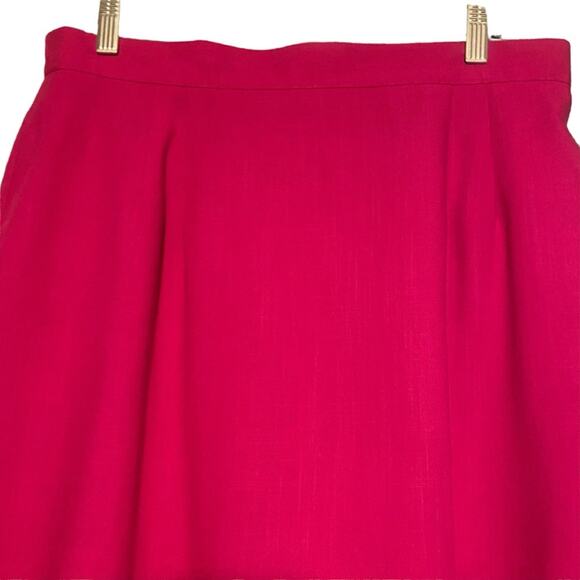Vintage Panther Women’s Mid Length Magenta/Pink Pencil Skirt Size, L/32” Waist - Picture 6 of 8
